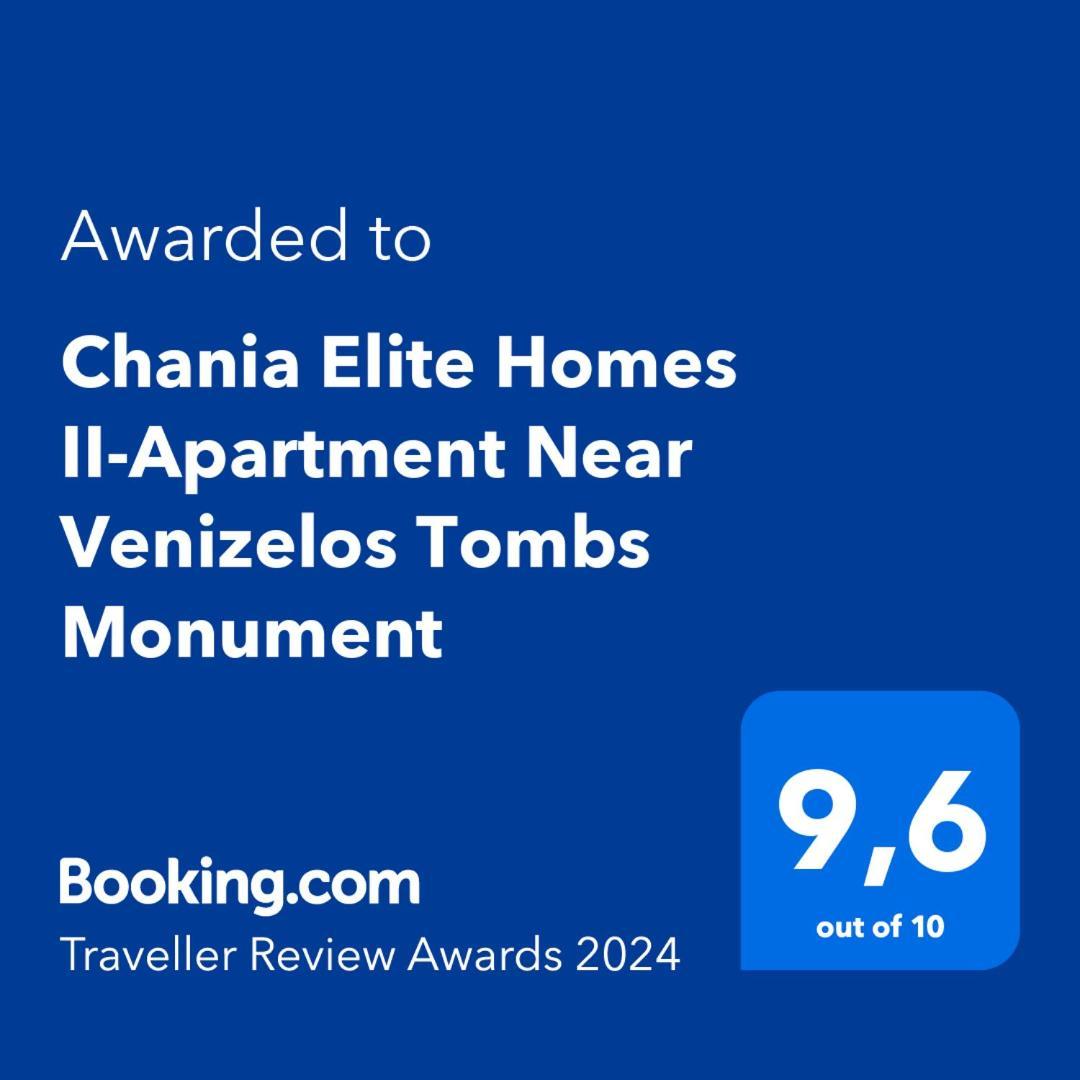 Chania Elite Homes Ii-Apartment Near Venizelos Tombs Monument Extérieur photo